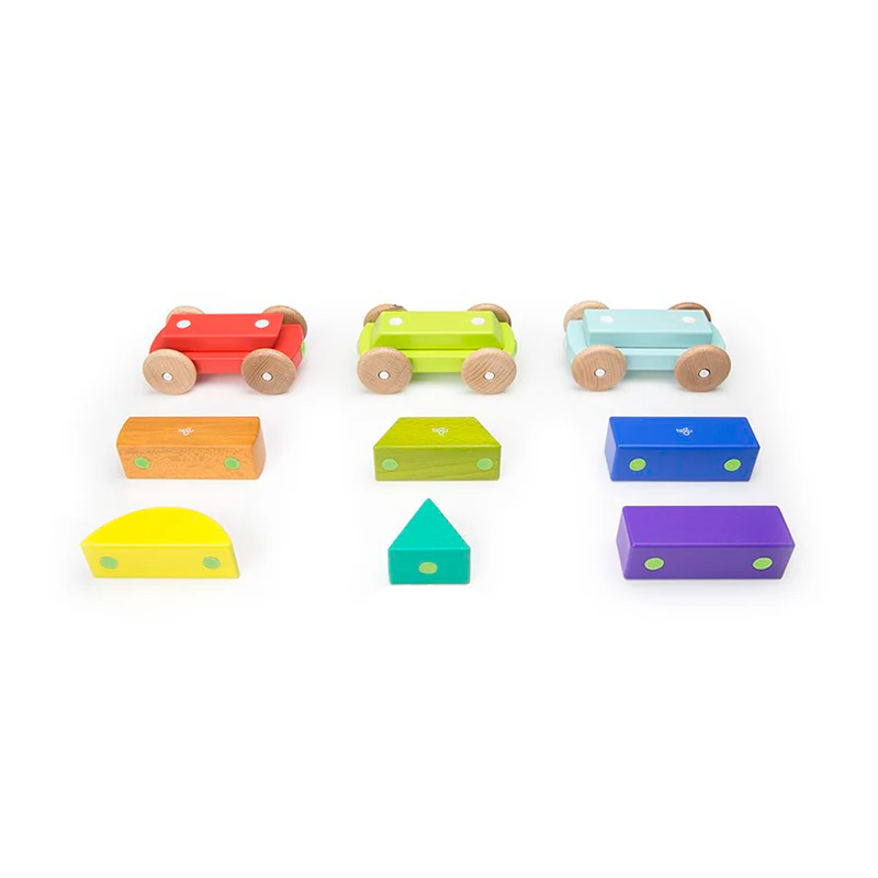 Tegu Magnetic Shape Train  Tegu Baby and Toddler  9 pieces - Image 10