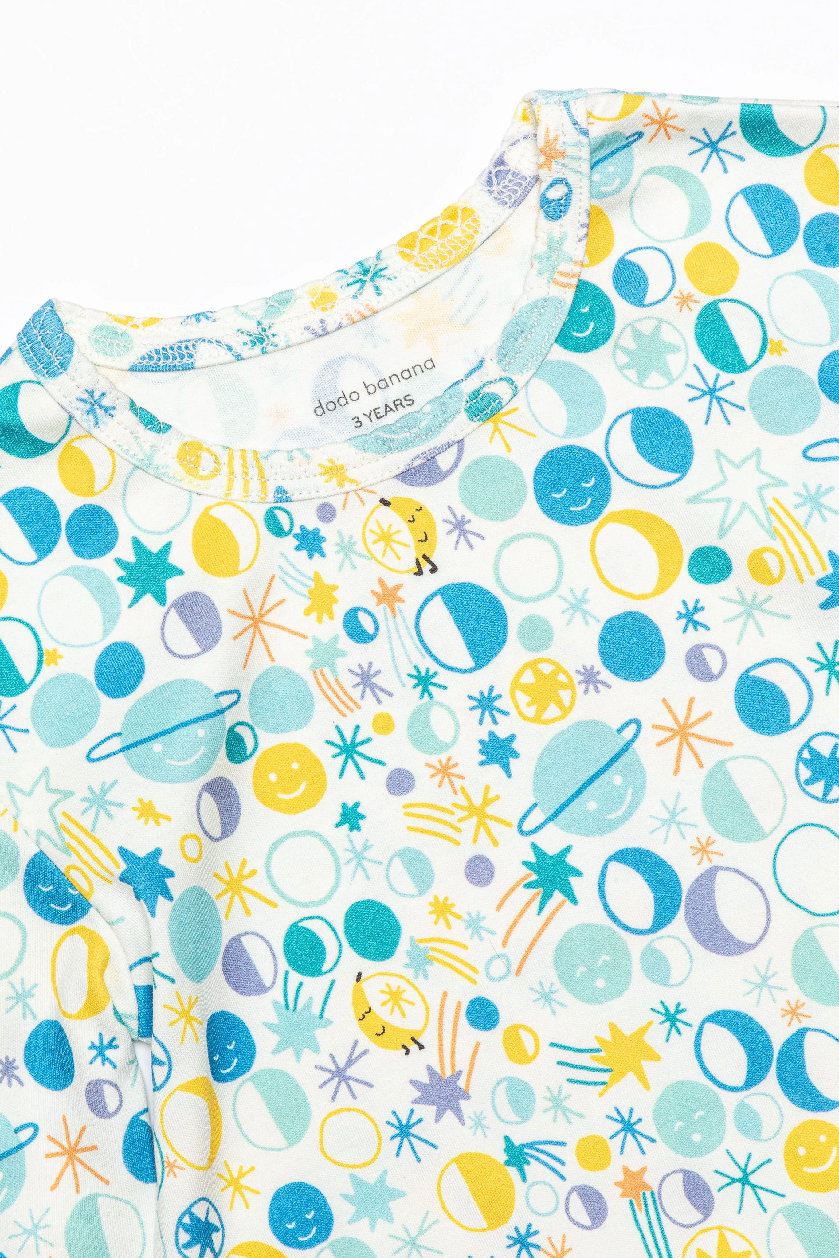 Dodo Banana Many Moons Organic Pima Cotton Dodo Dress - Image 5