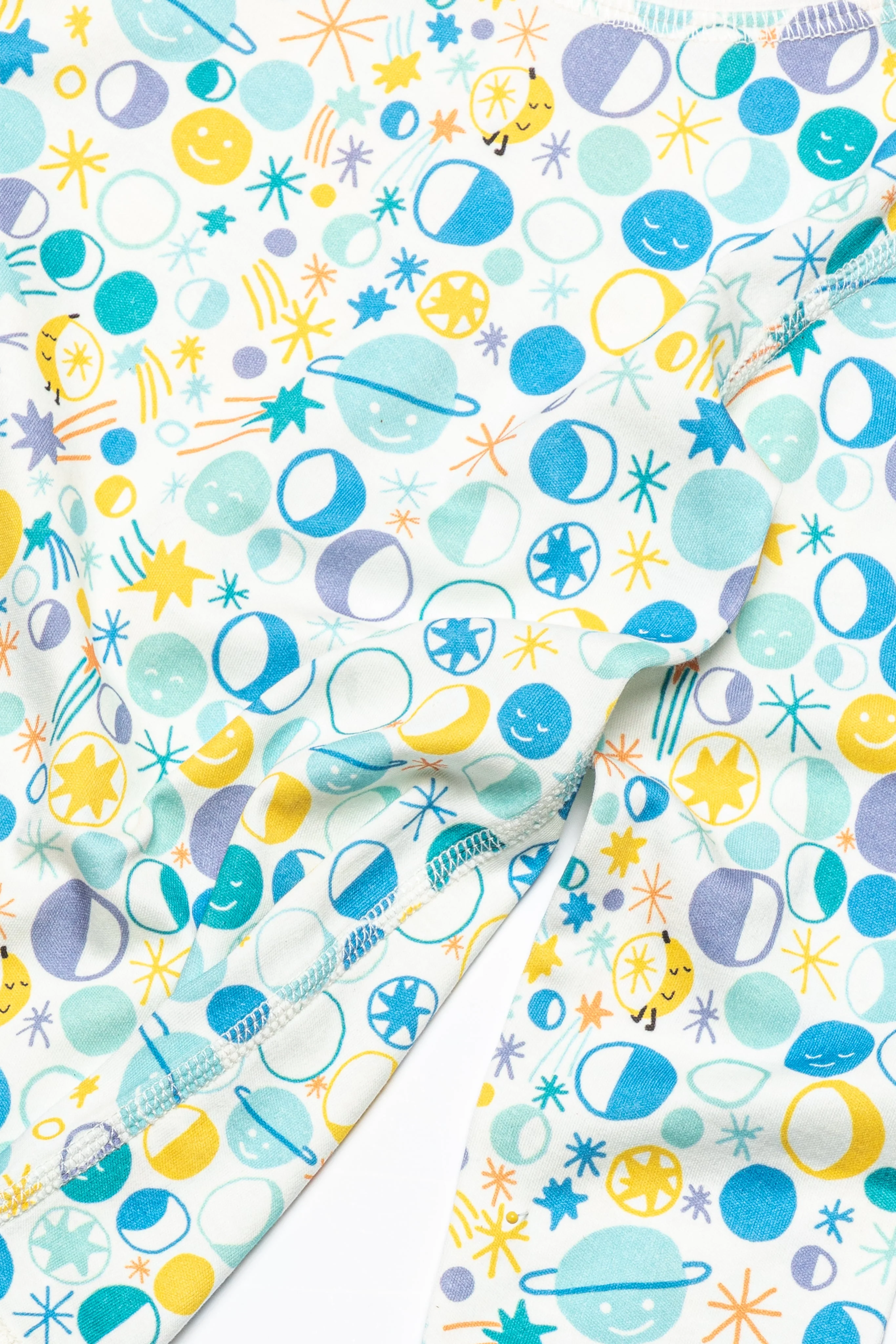 Dodo Banana Many Moons Organic Pima Cotton Pajama Set - Image 4