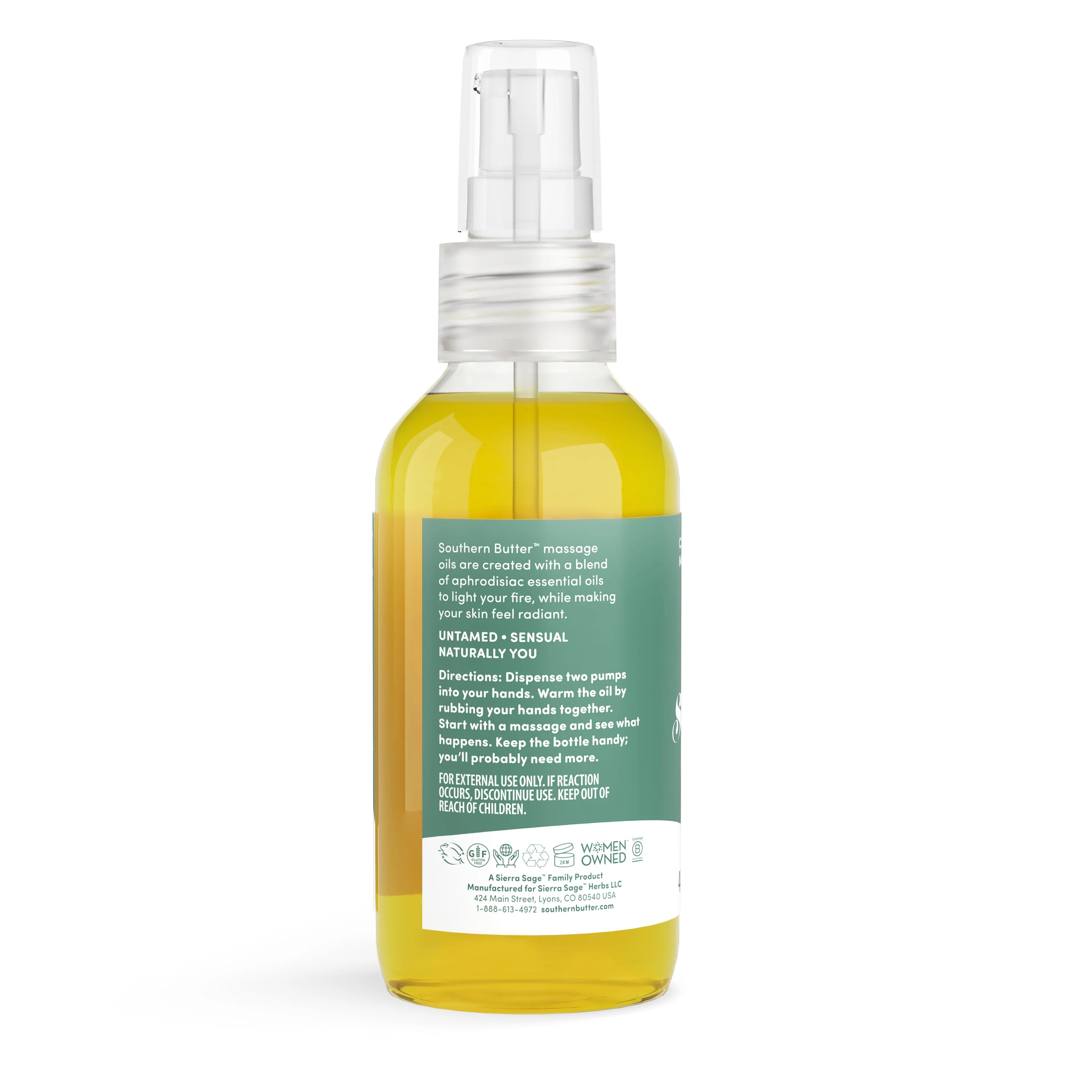 Green Goo Massage Oil - Clary Sage + Ylang Ylang by Southern Butter - Image 2