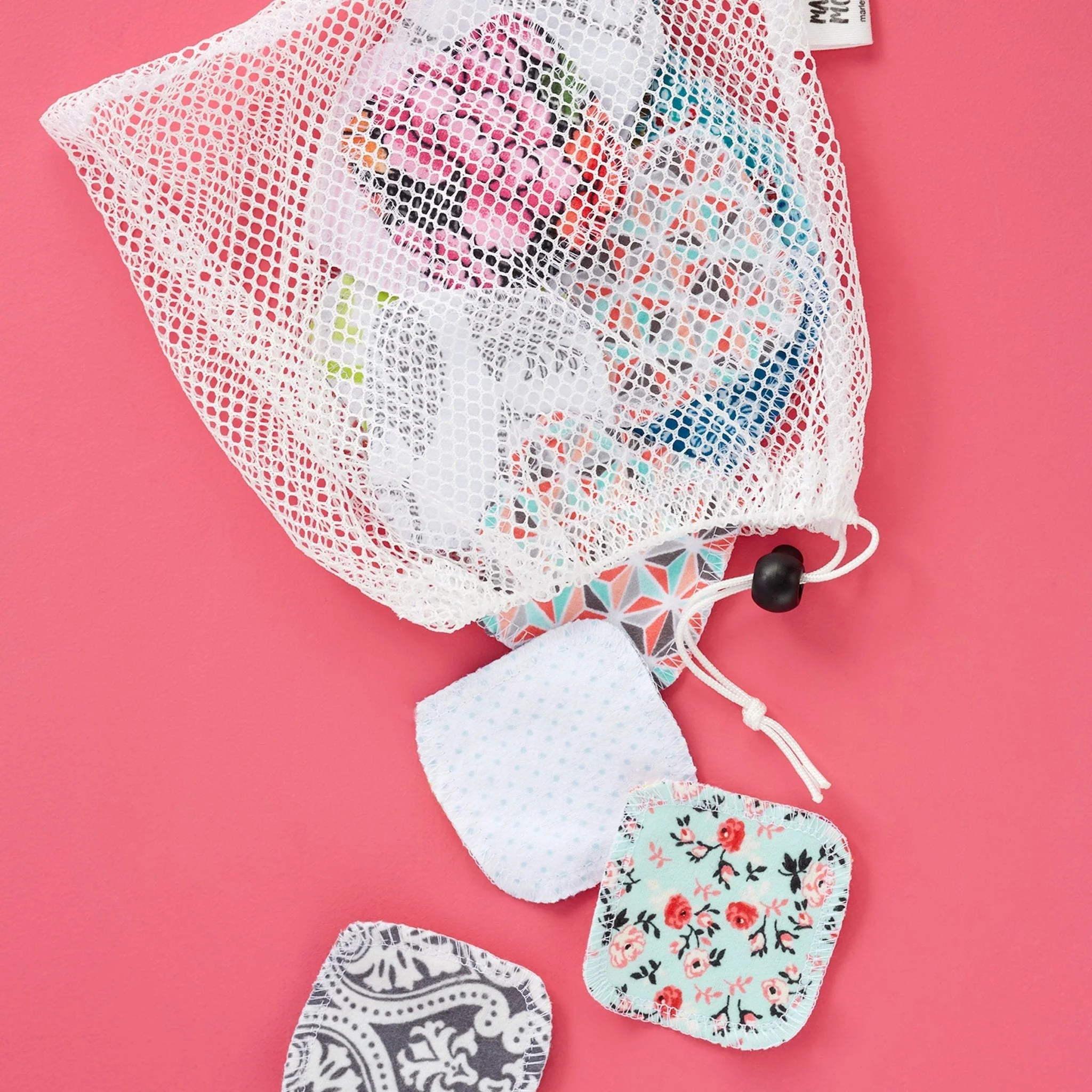 Marley's Monsters Mesh Laundry Bag & Facial Rounds Set - Image 4