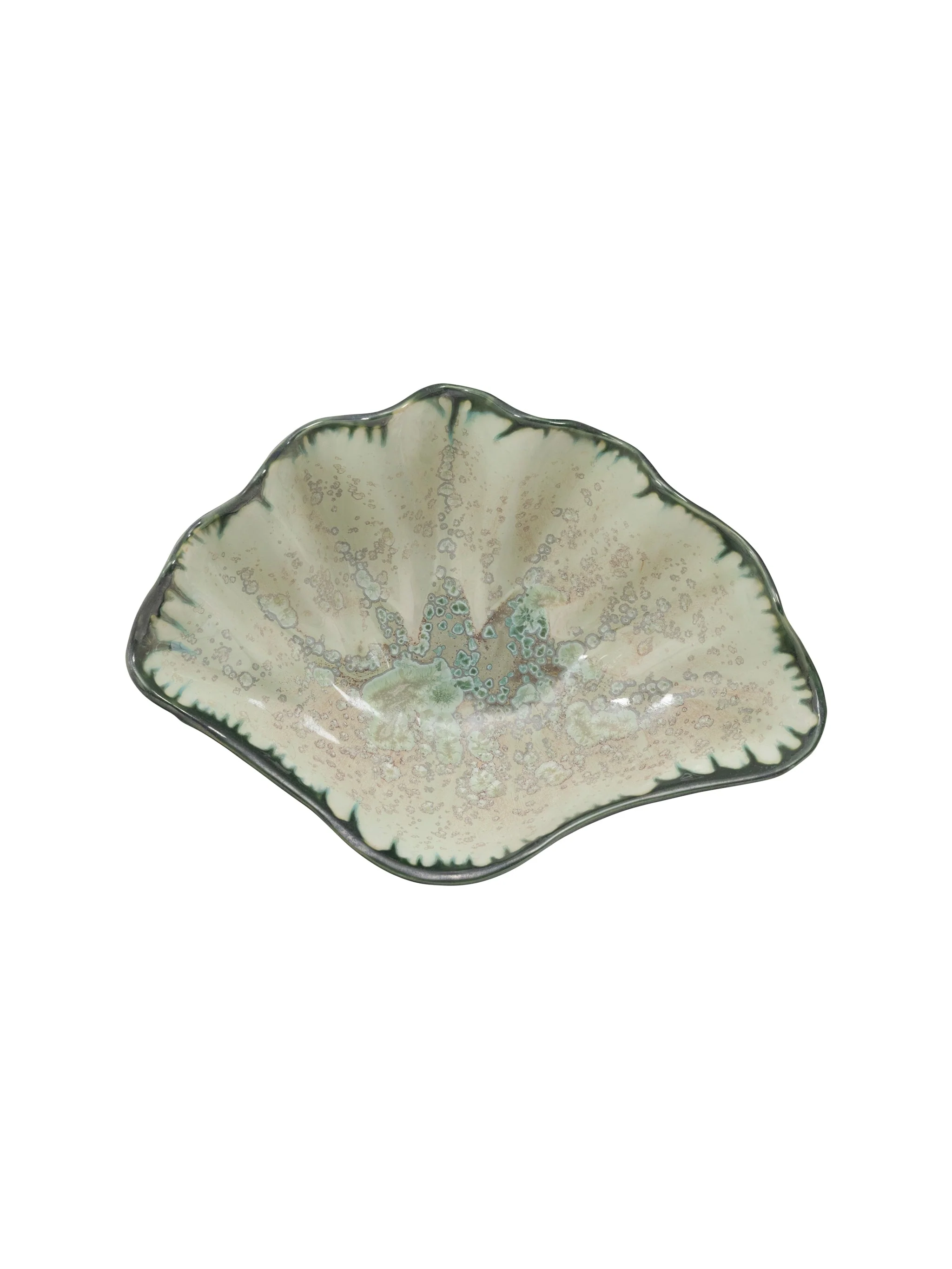 Weston Table Mint and Charcoal Sea Clam Bowl - Image 3