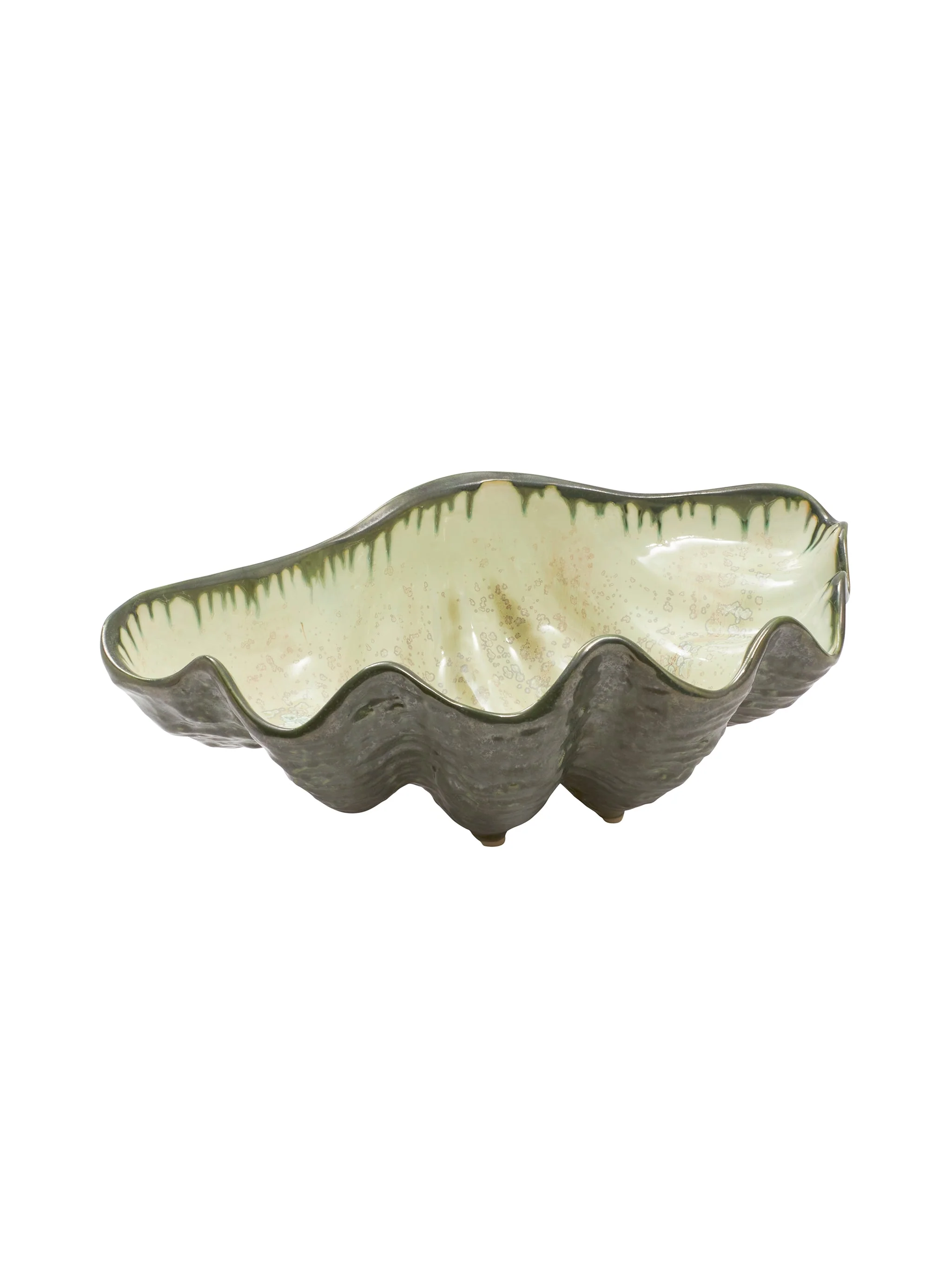 Weston Table Mint and Charcoal Sea Clam Bowl - Image 4