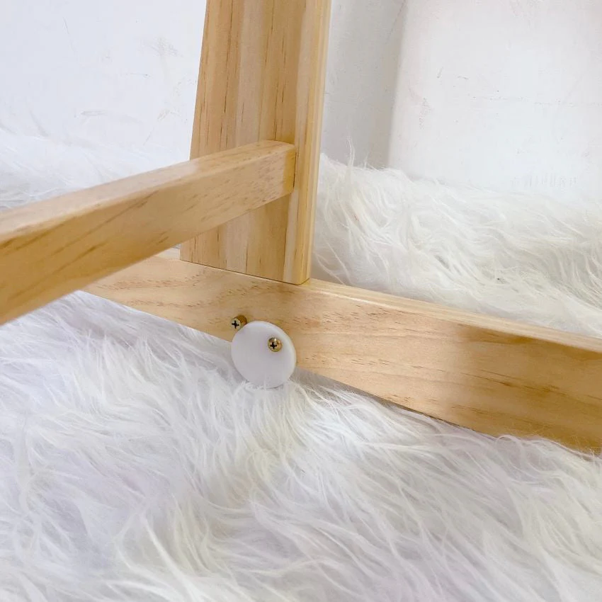 Plum+Sparrow Modern Rocking Moses Bassinet Stand with brake Natural - Image 4