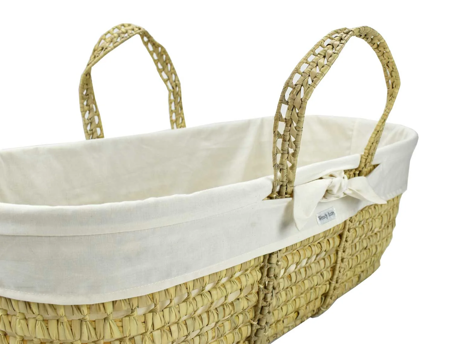 Wendy Anne Modern Style Liner Cover for Moses Basket - Choose Fabric - Custom Made - Image 3