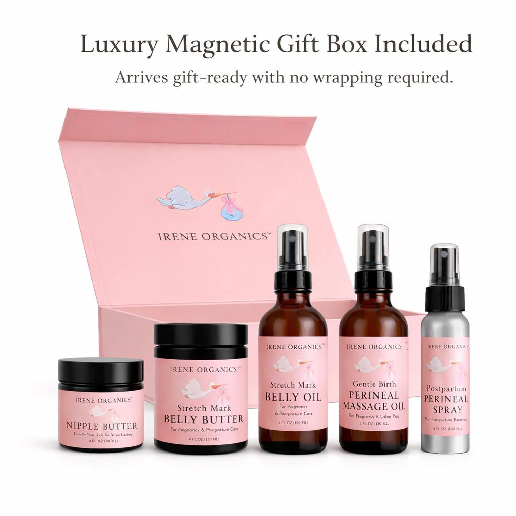 Irene Organics Mom To Be Pregnancy Skincare Giftset - Image 2
