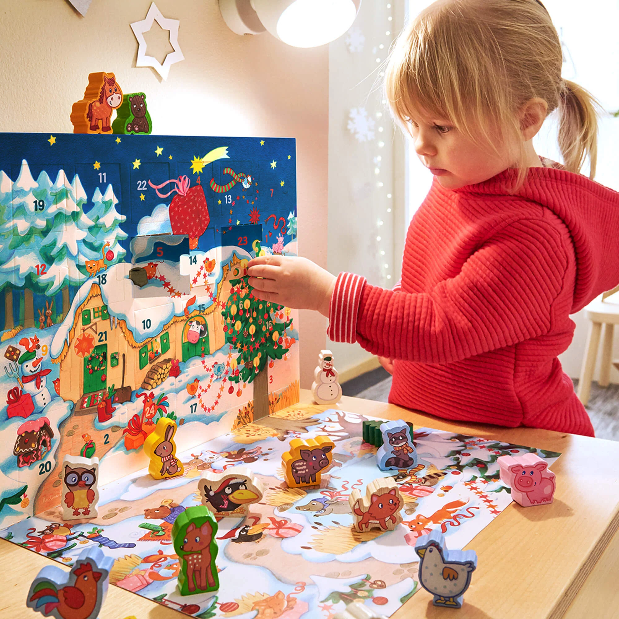HABA My First Advent Calendar - Farmyard Animals - Image 2