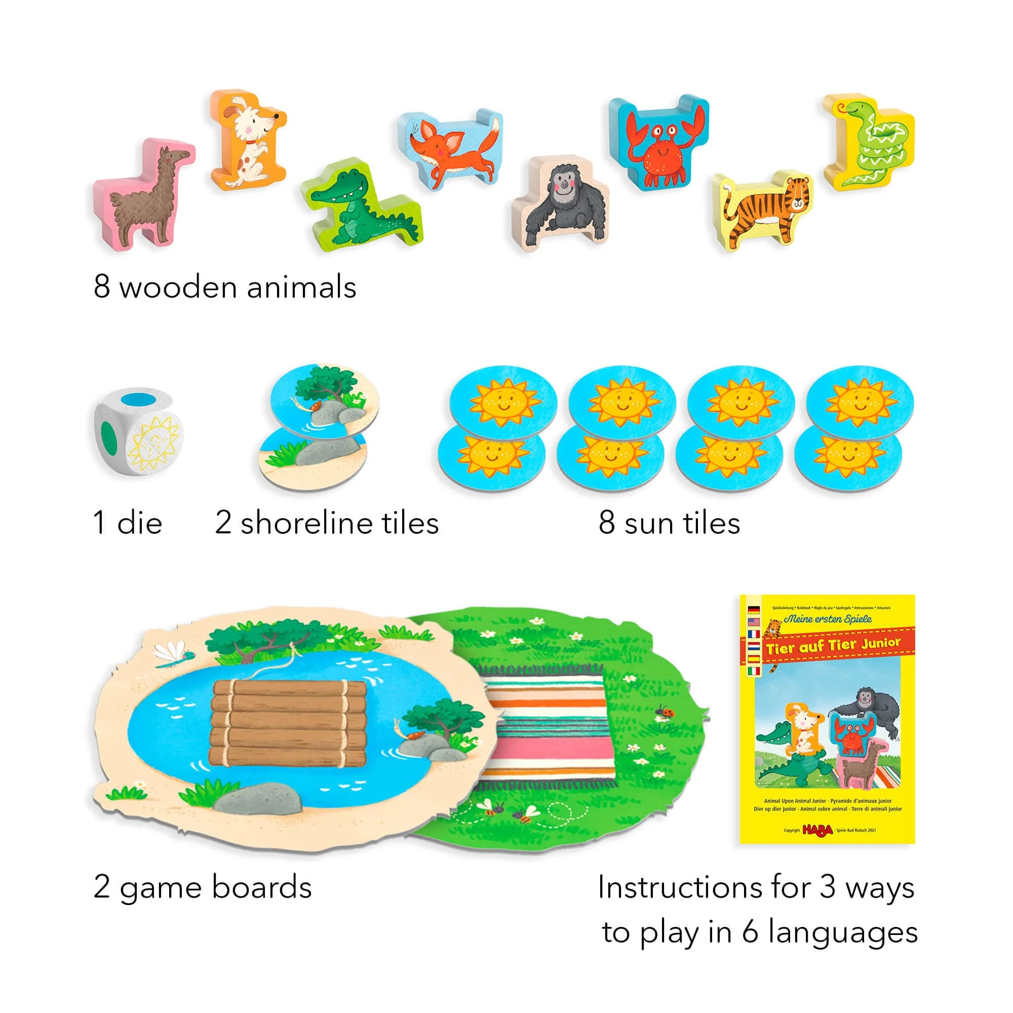 HABA My Very First Games - Animal Upon Animal Junior - Image 4