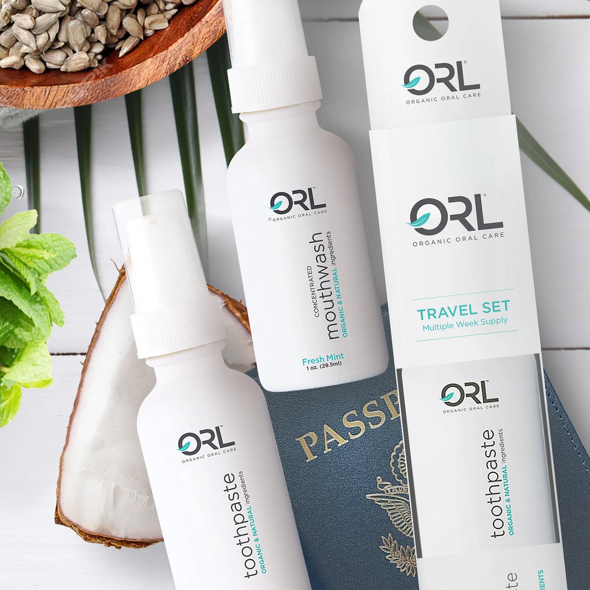 ORL Natural and Fluoride-free Travel Toothpaste (1 oz.) - Image 3