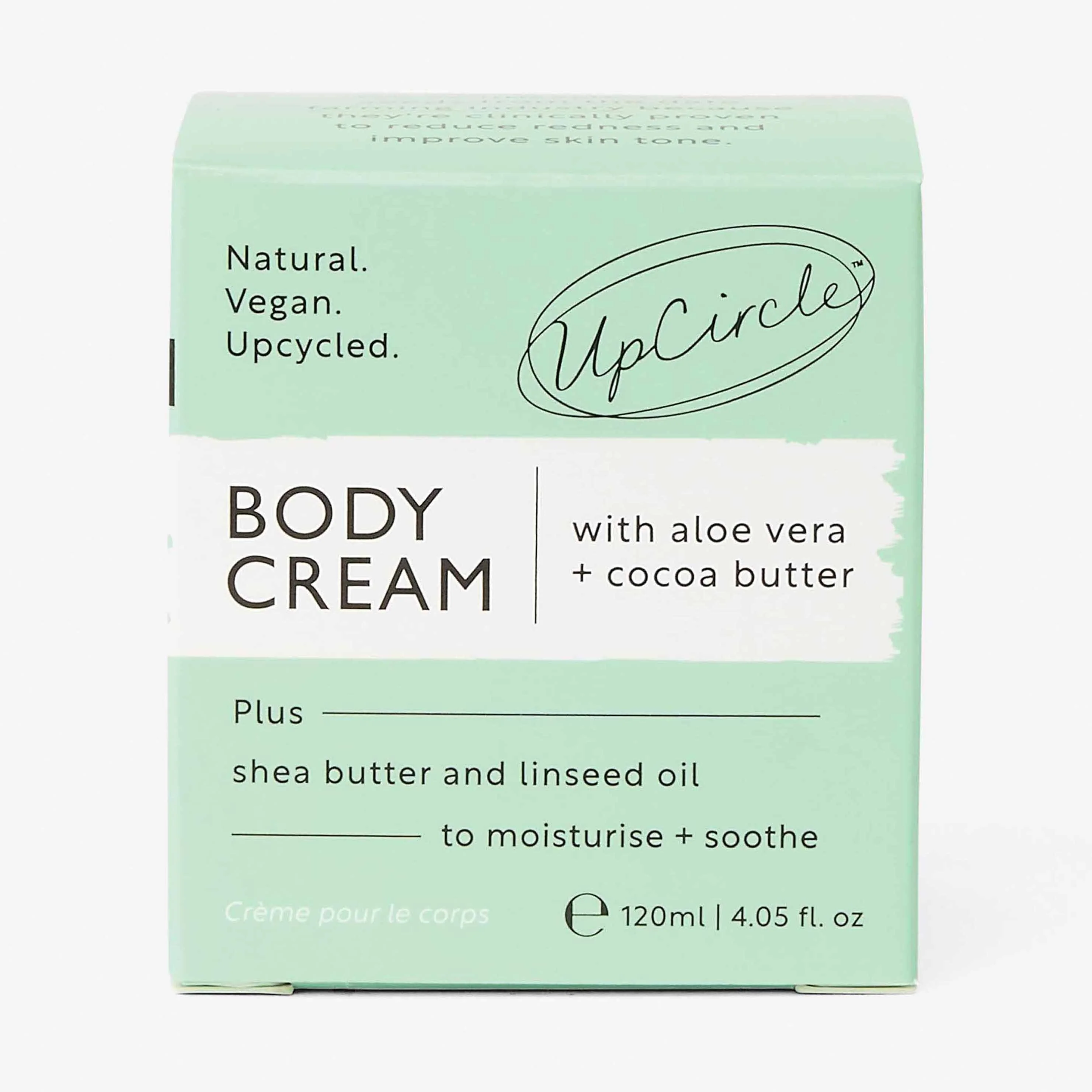 UpCircle Natural Body Cream with Aloe Vera + Cocoa Butter - Image 2