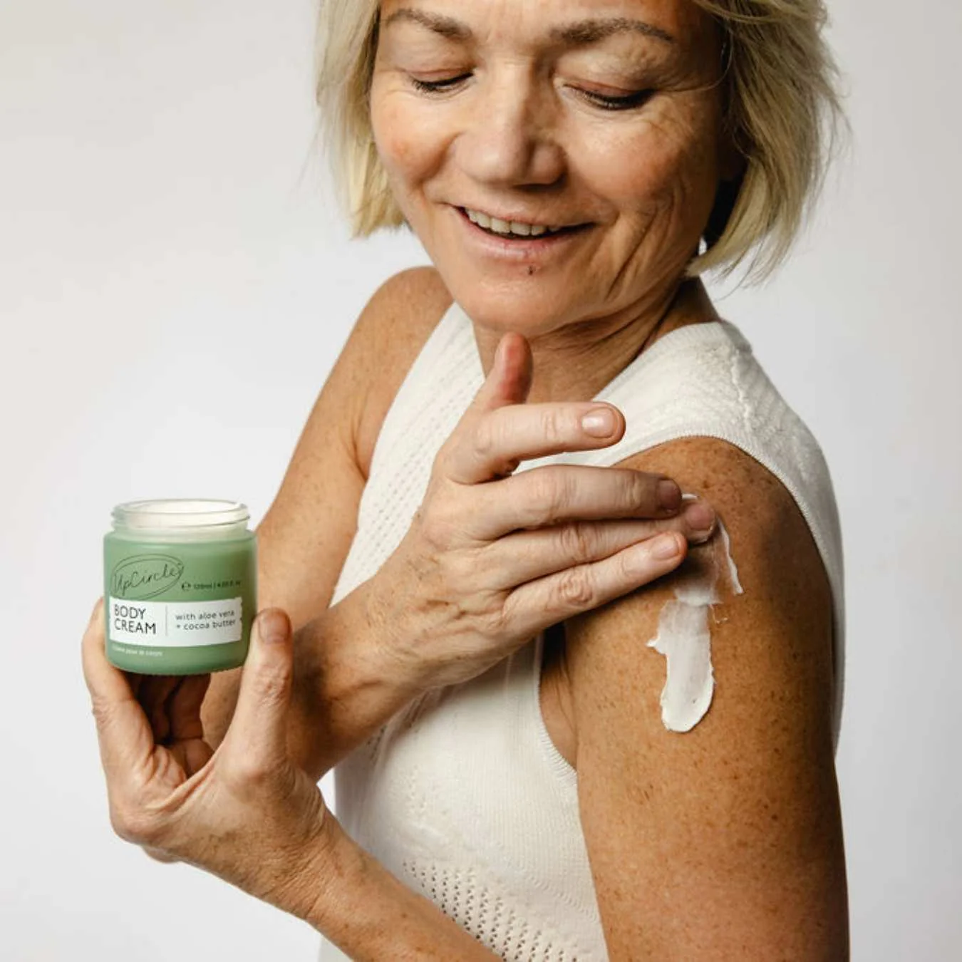 UpCircle Natural Body Cream with Aloe Vera + Cocoa Butter - Image 8