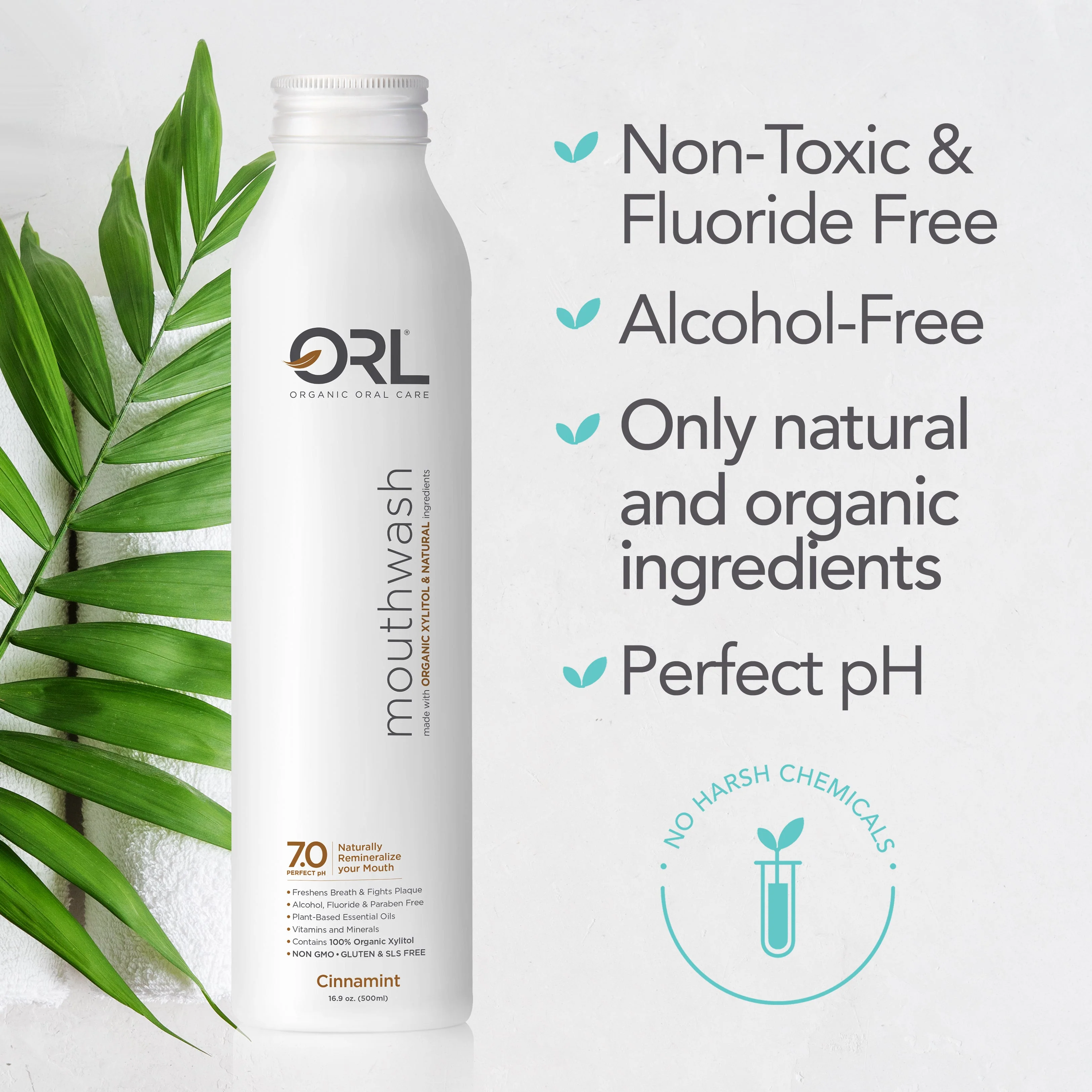 ORL Natural Mouthwash made with the Finest Clean Ingredients - Image 4