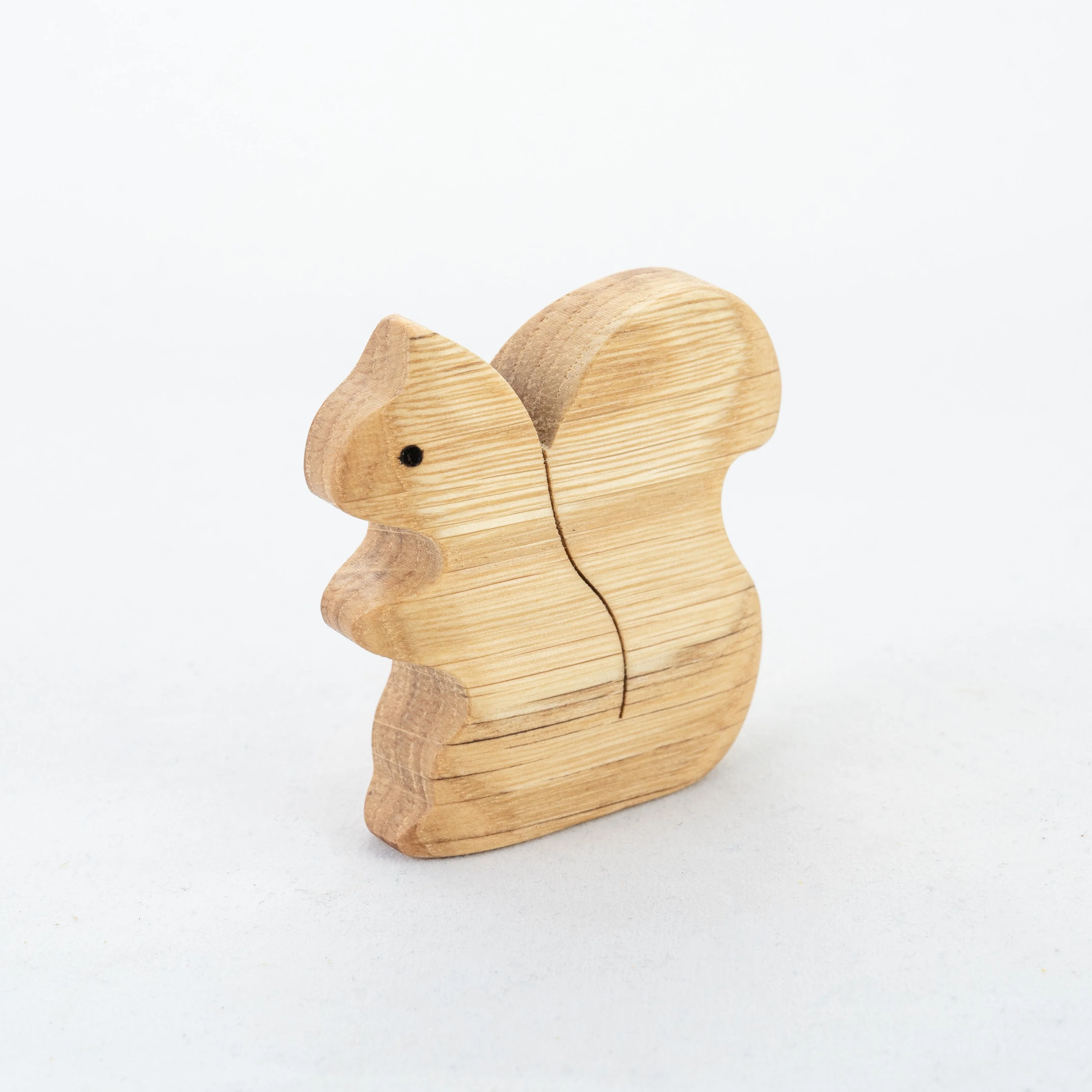 PoppyBabyCo Natural Wooden Forest Animals set of 9 - Image 10