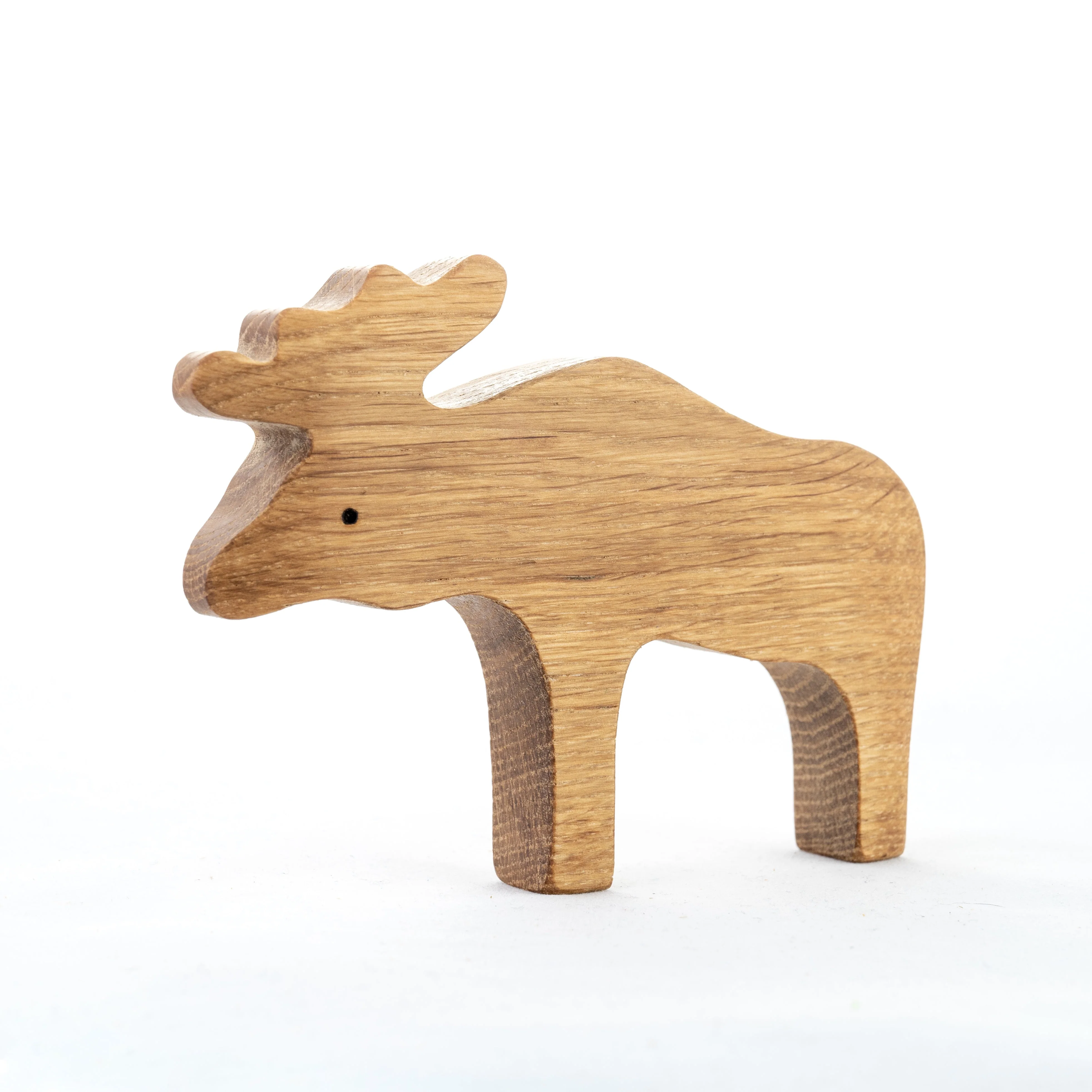 PoppyBabyCo Natural Wooden Forest Animals set of 9 - Image 3