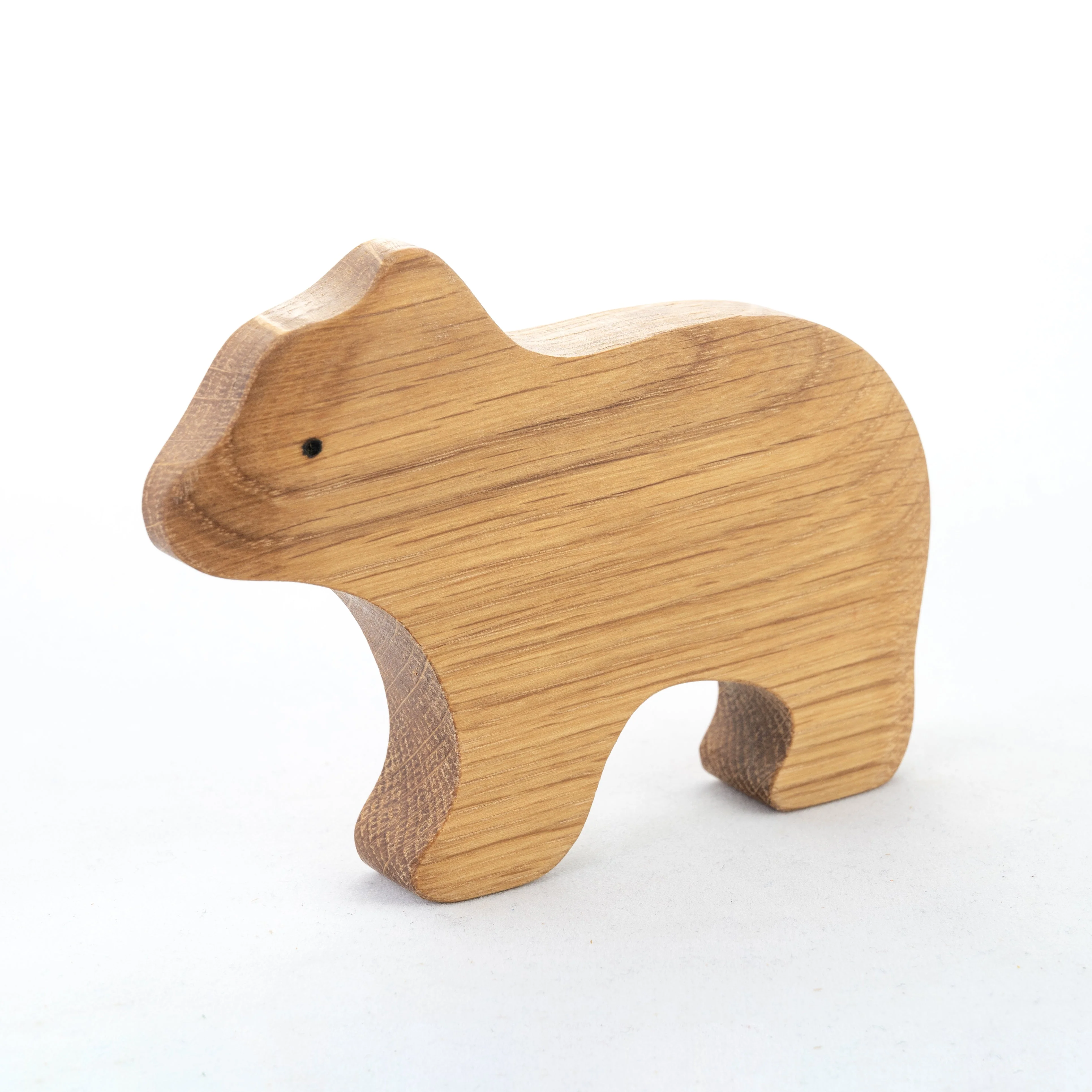 PoppyBabyCo Natural Wooden Forest Animals set of 9 - Image 6