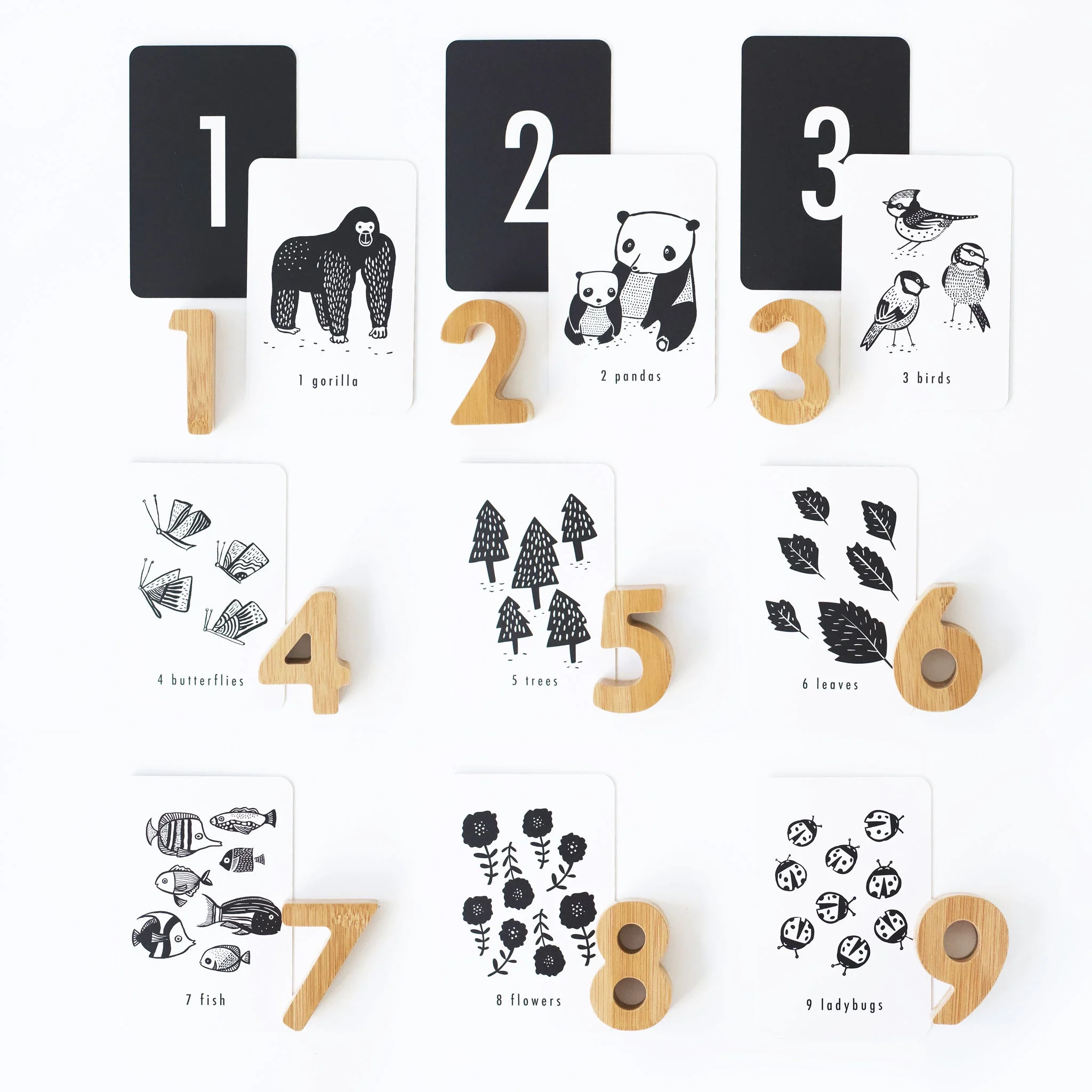 Wee Gallery Nature Number Cards - Image 3