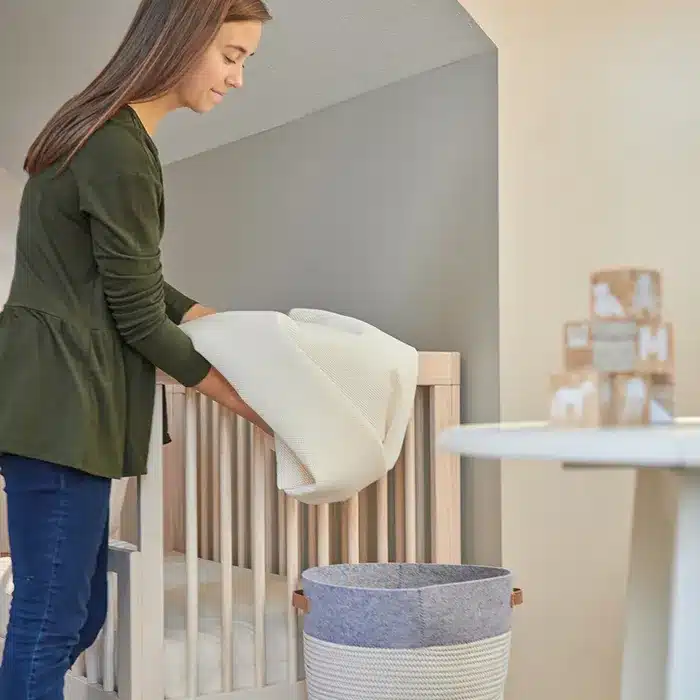Naturepedic Breathable Organic Crib Mattress Cover - Image 3