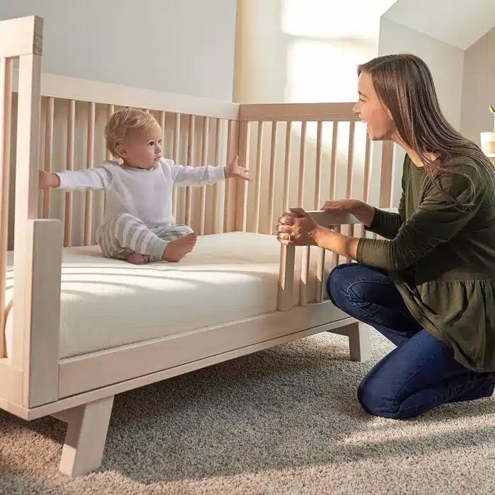 Naturepedic Breathable Organic Crib Mattress Cover - Image 5