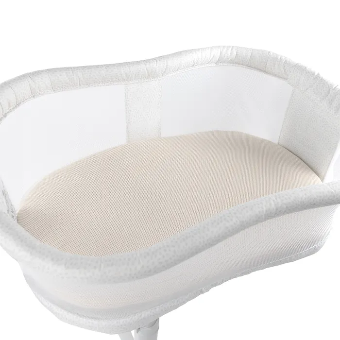 Naturepedic Organic Breathable Bassinet Mattress for Halo Bassinets - Image 3