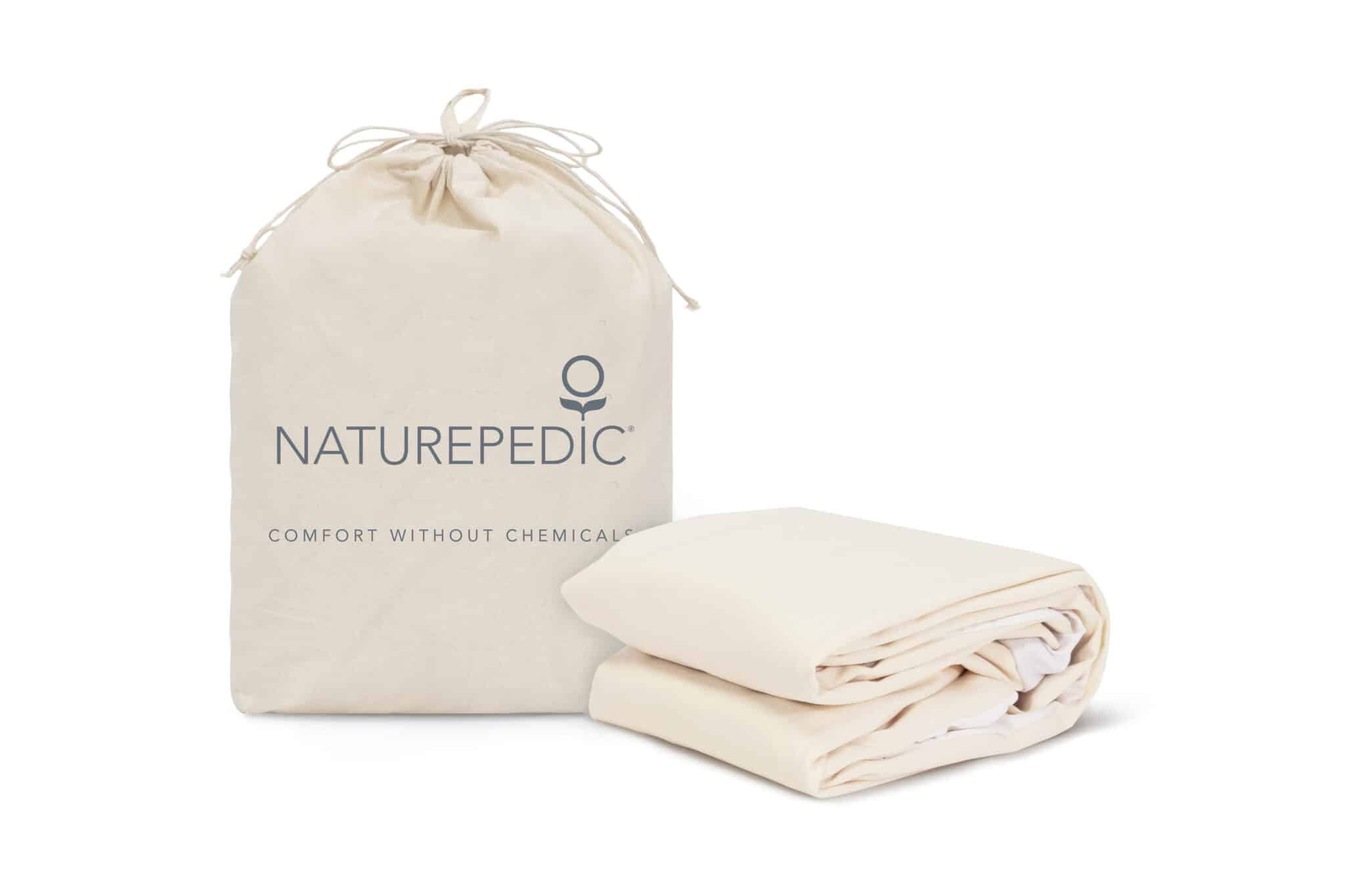 Naturepedic Organic Waterproof Fitted Protector Pad - Image 8