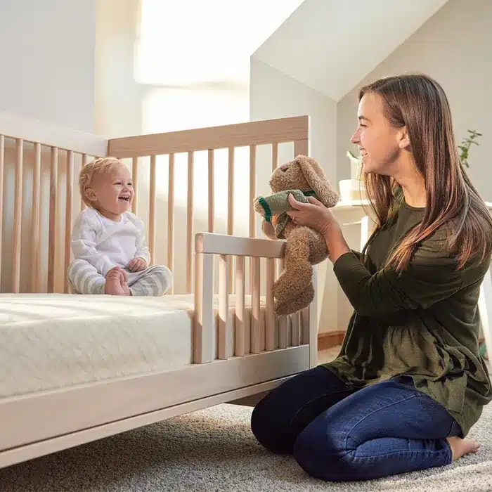 Naturepedic Ultra Breathable Organic 2-Stage Crib Mattress - Image 5