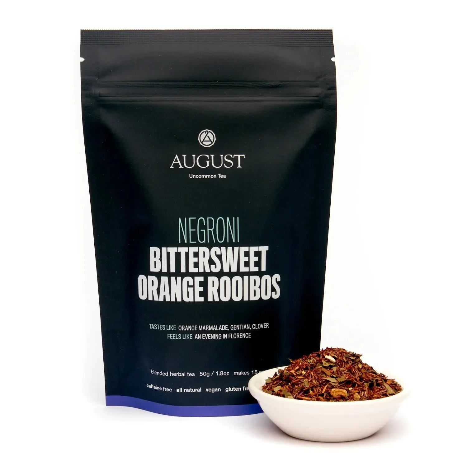 August Uncommon Tea Negroni - Bittersweet Orange Rooibos Tea (Caffeine Free) - Image 2