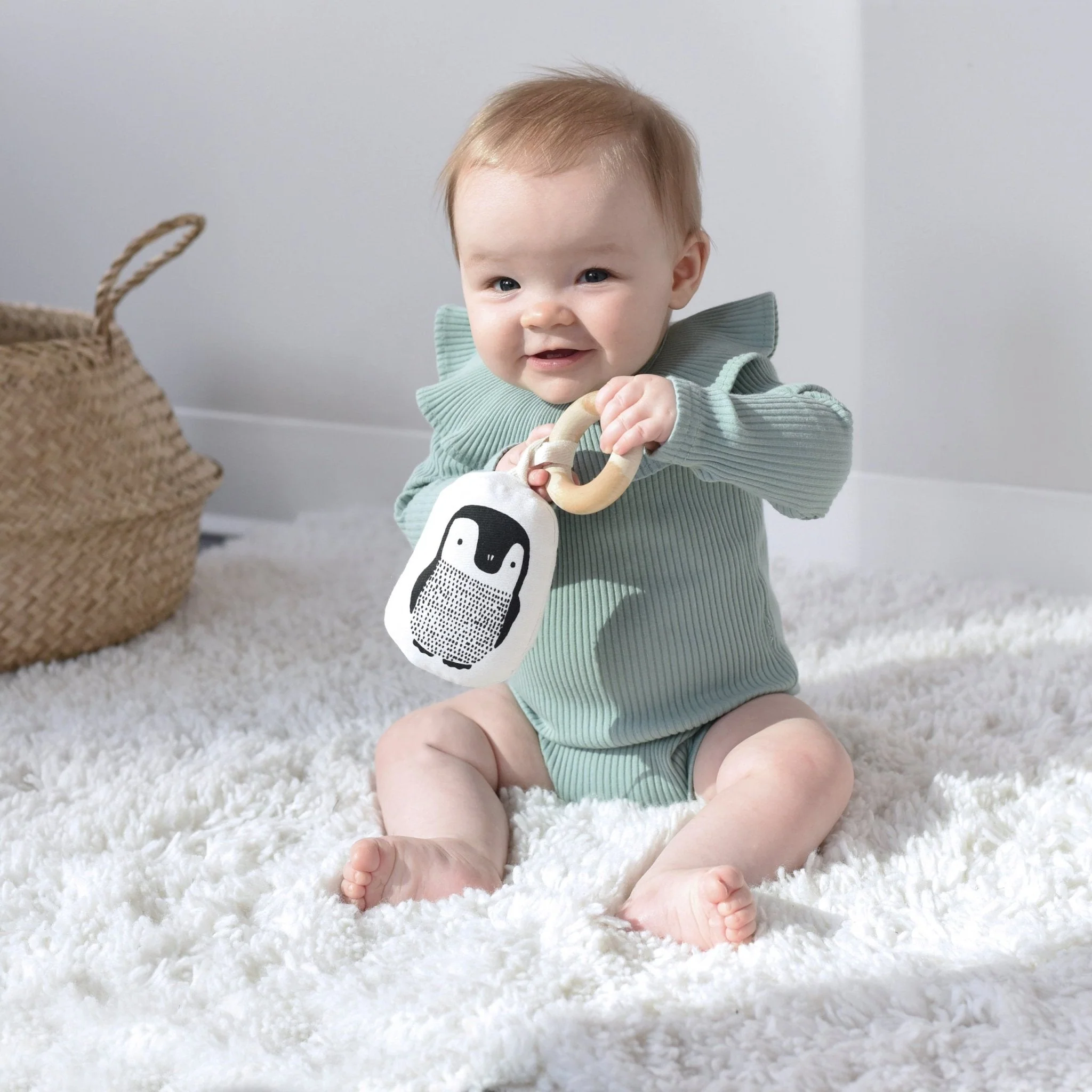 Wee Gallery Newborn Baby Gift Set - Baby Animals - Image 6