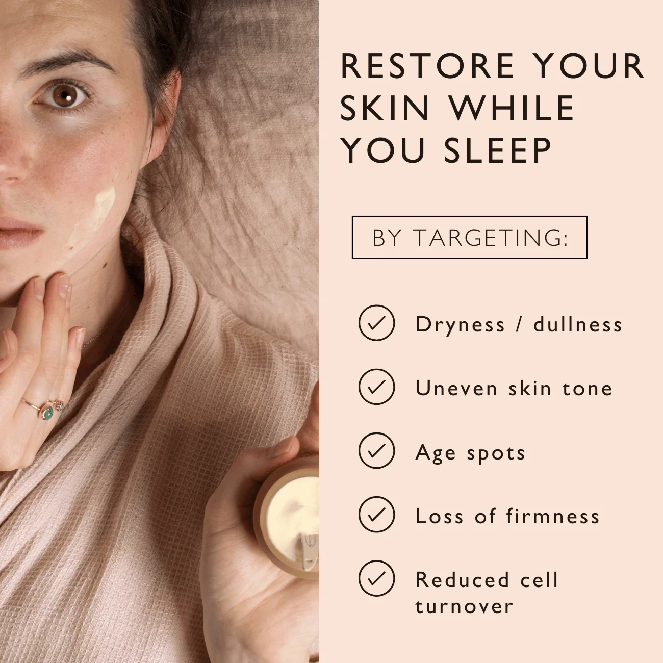 UpCircle Night Cream with Hyaluronic Acid + Niacinamide - Image 4