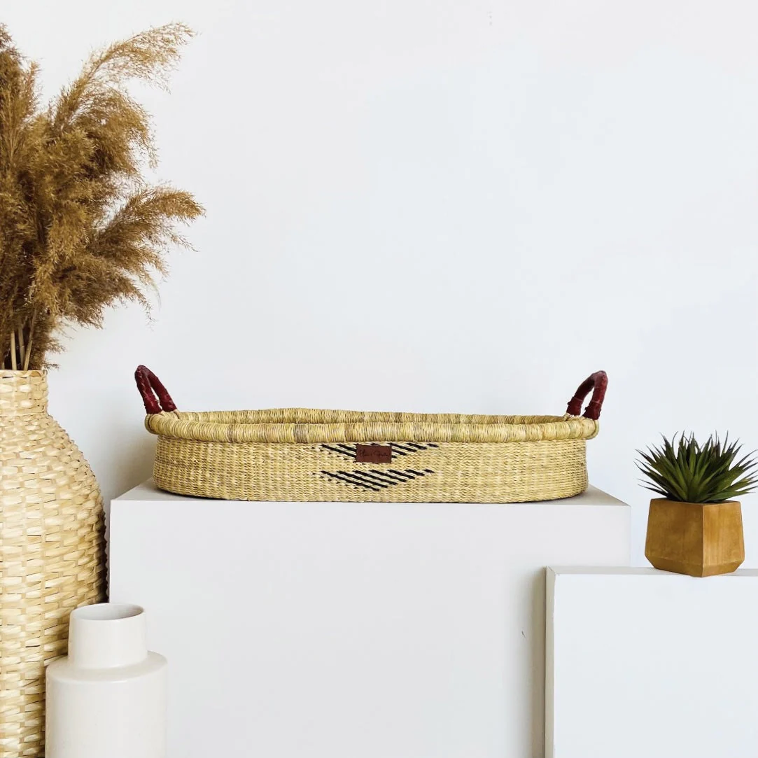 Plum+Sparrow Oak Changing Basket