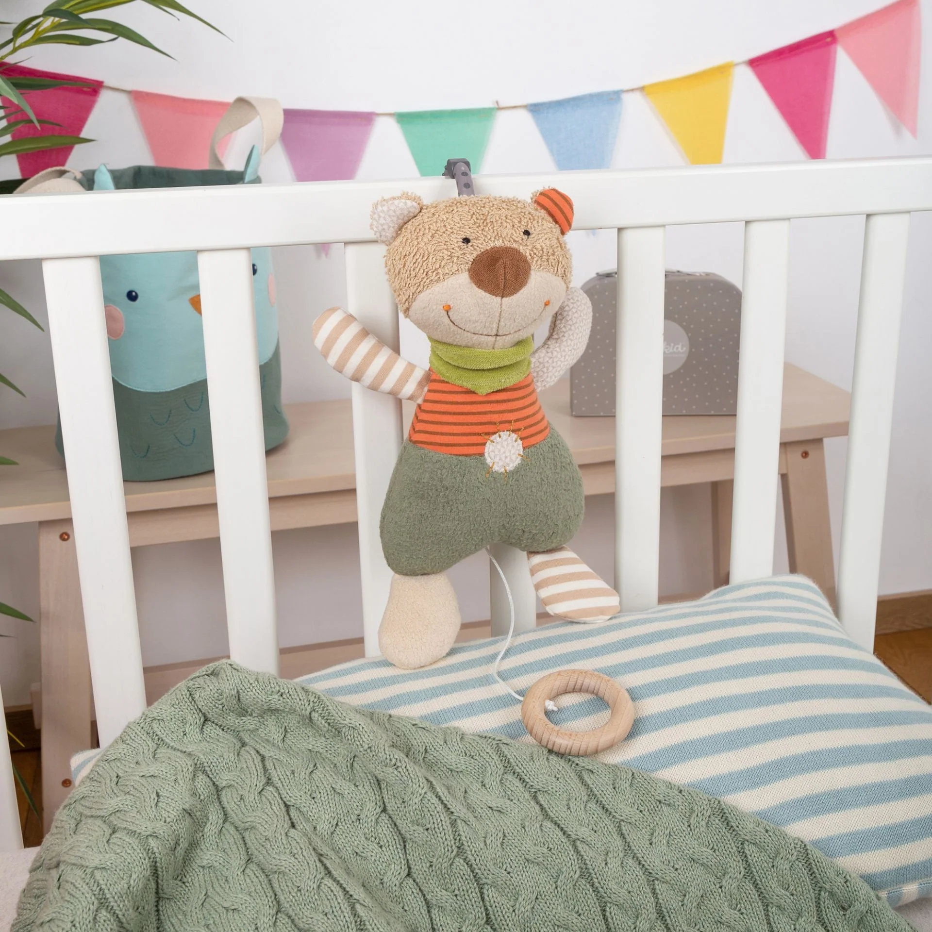 Sigikid Organic Bear Musical Toy - Image 3