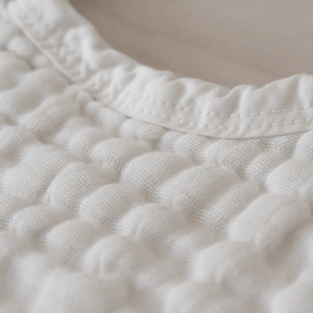 Blaynk Organic Cotton Muslin Baby Bibs 3-pack - Image 3