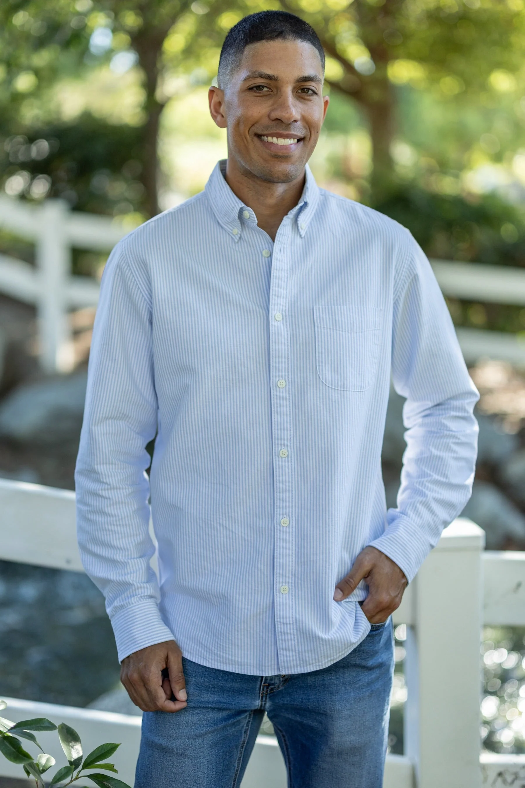 Vottera Organic Cotton Oxford Shirt - Image 10