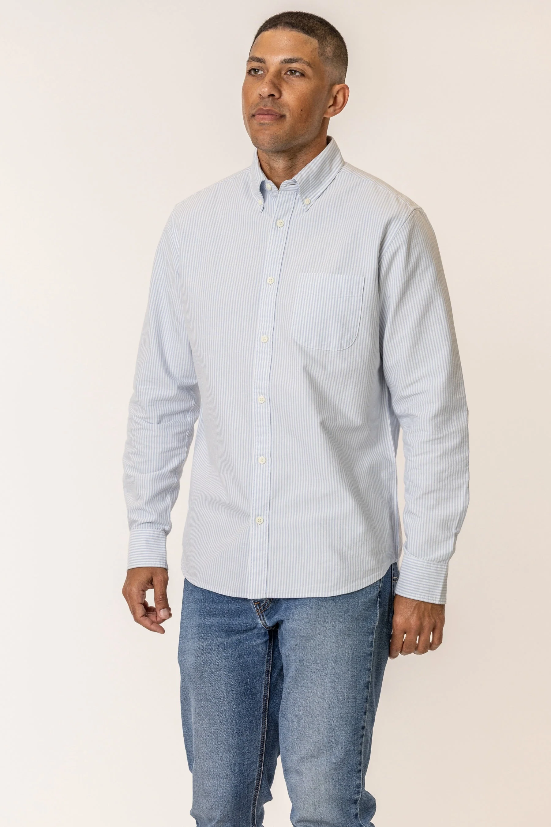 Vottera Organic Cotton Oxford Shirt - Image 11