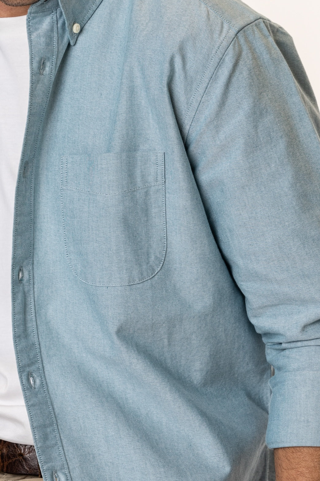 Vottera Organic Cotton Oxford Shirt - Image 16