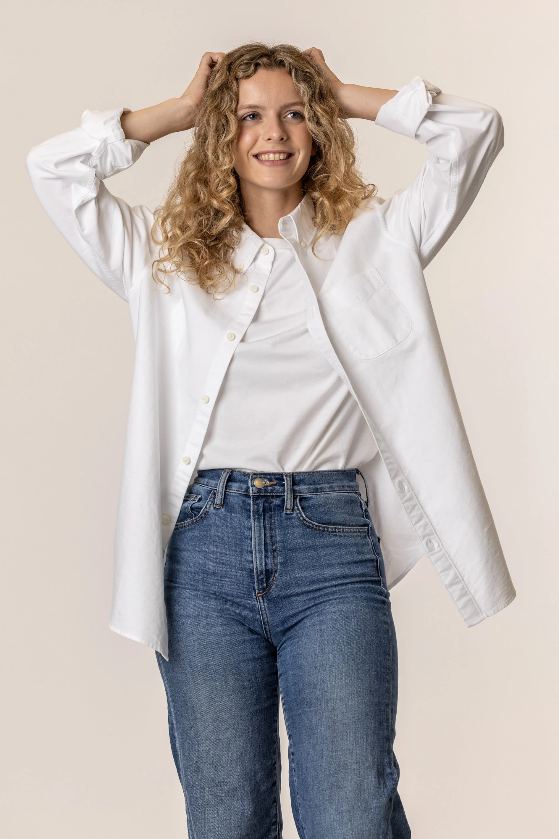 Vottera Organic Cotton Oxford Shirt - Image 2