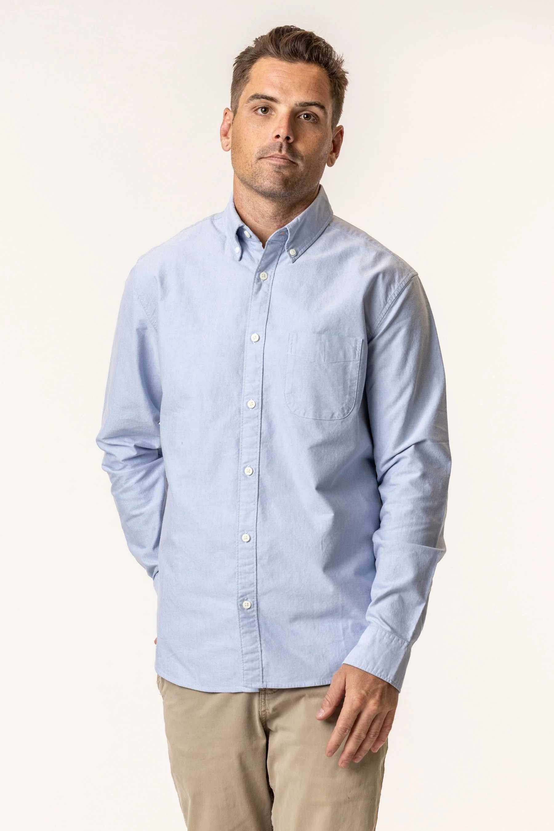 Vottera Organic Cotton Oxford Shirt - Image 4