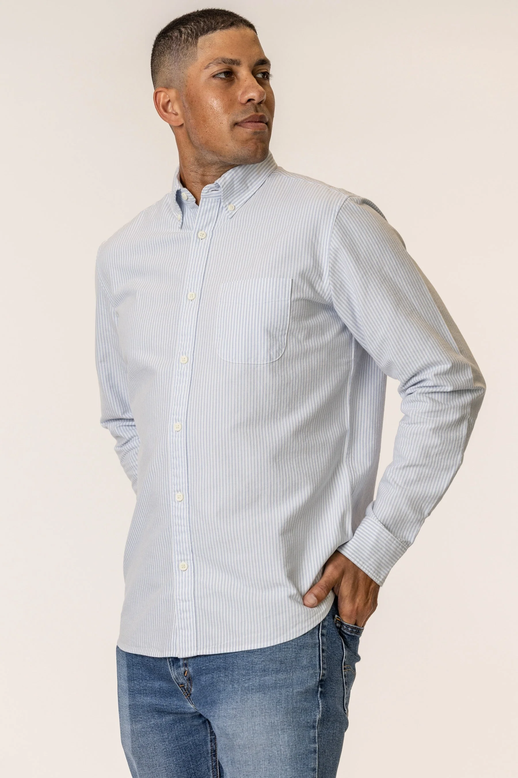 Vottera Organic Cotton Oxford Shirt - Image 8