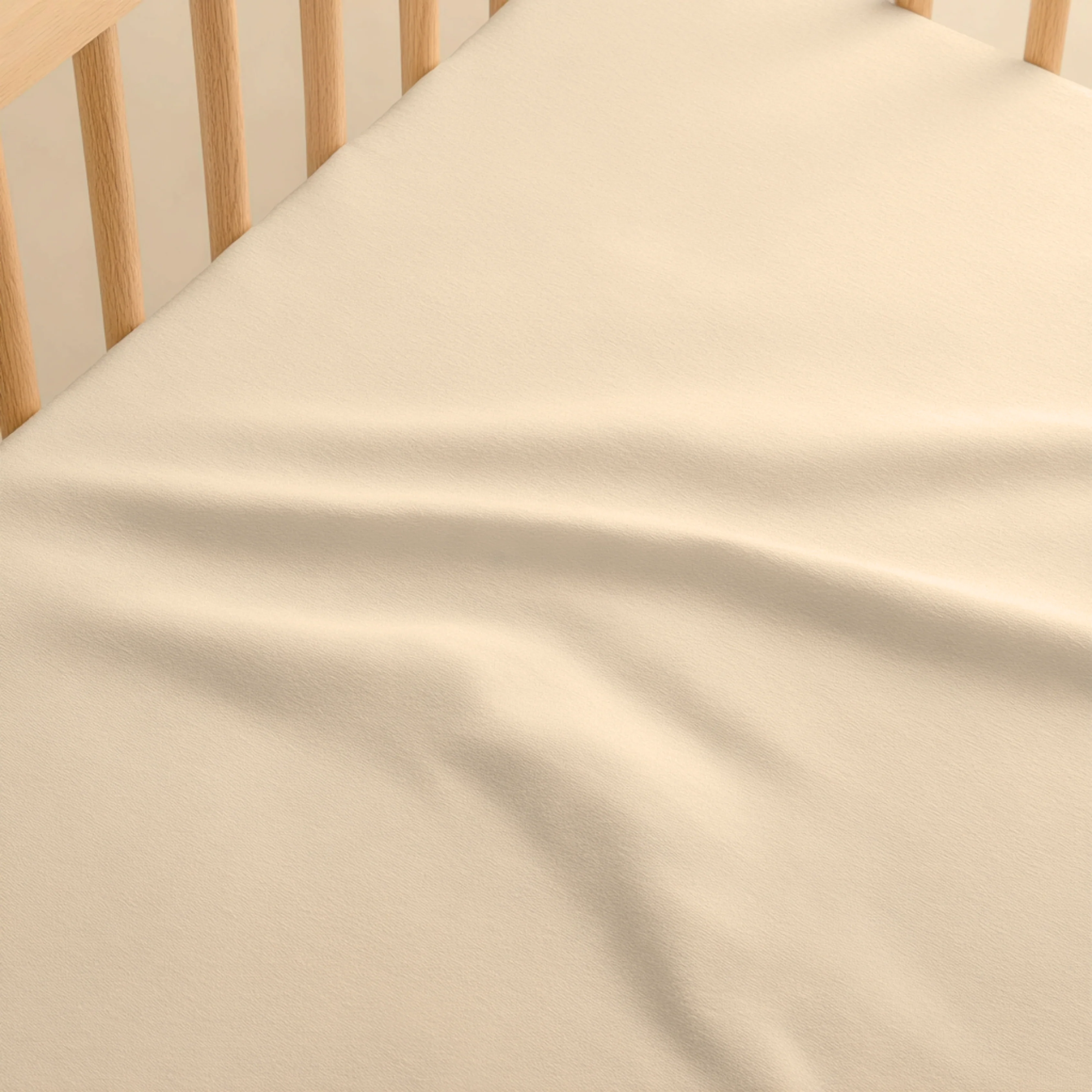 Blaynk Organic Cotton Sateen Crib Sheet - Image 2