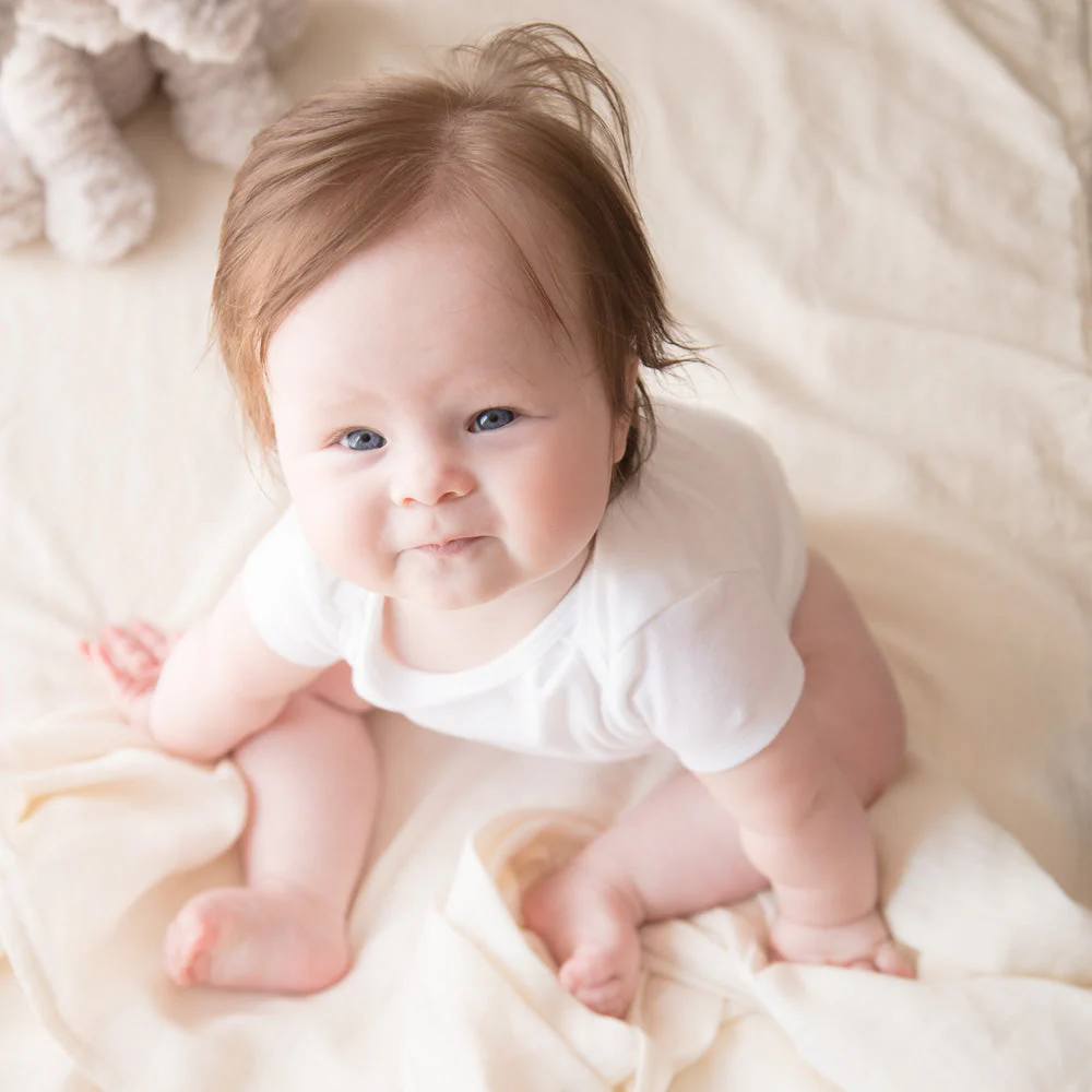Blaynk Organic Cotton Sateen Crib Sheet - Image 4