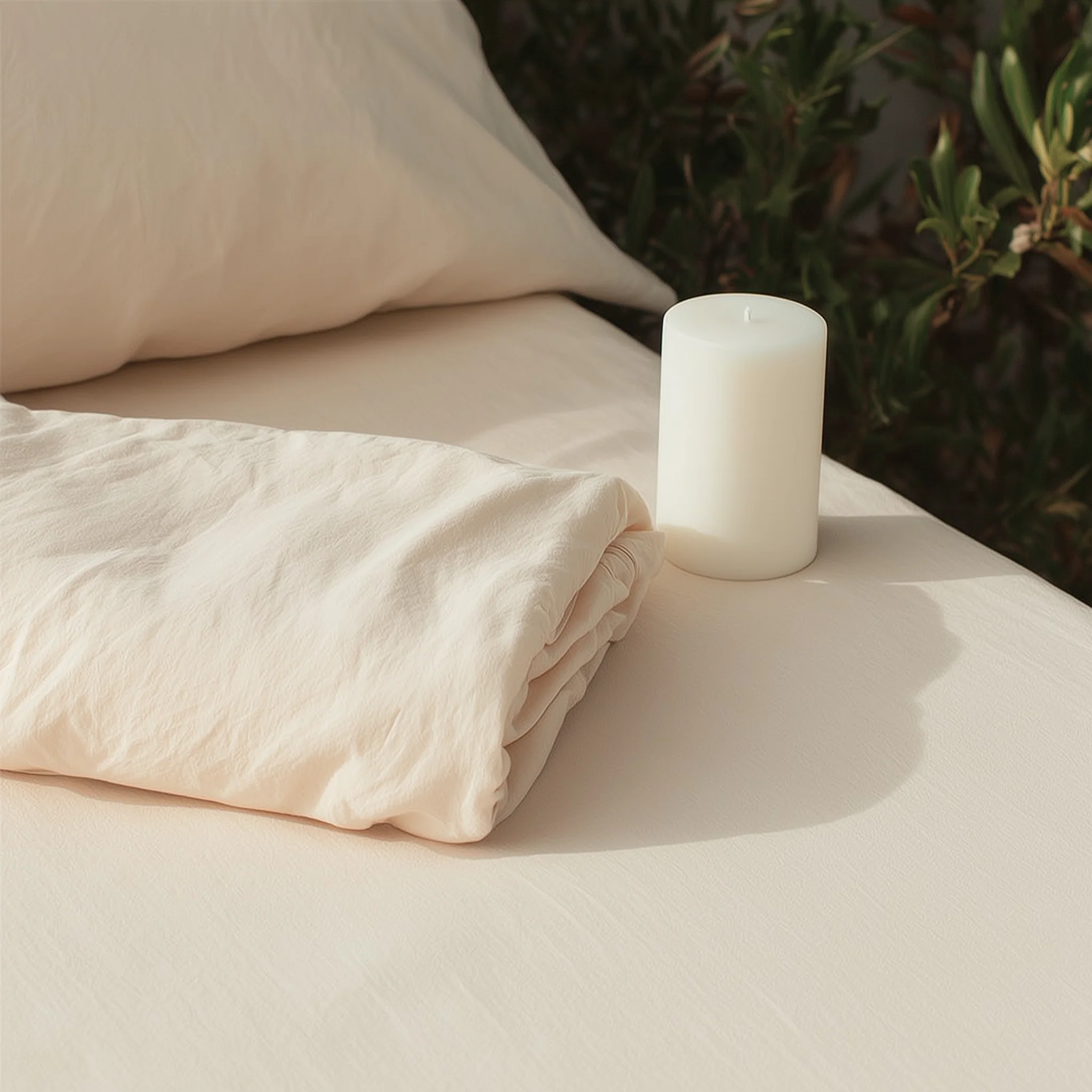 Blaynk Organic Cotton Sateen Sheet Set - Image 4