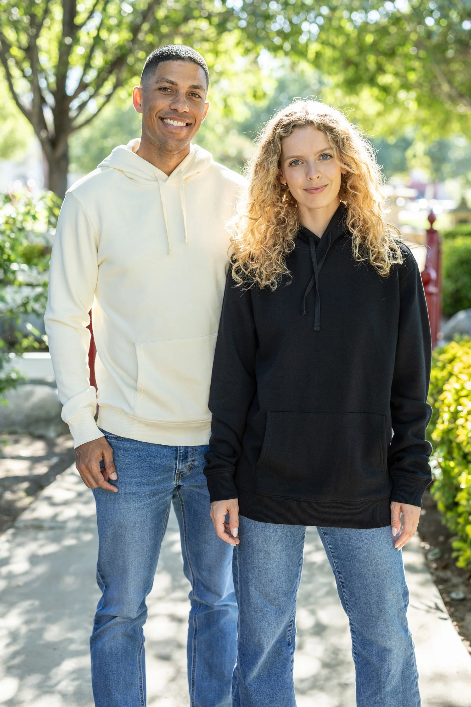 vottera Organic Cotton Unisex Pullover Hoodies