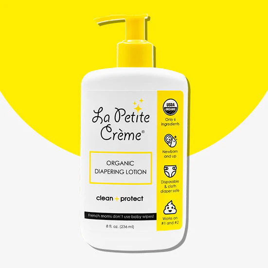Organic French Diapering Liniment Lotion - Pump Bottle - 8 oz - Image 8