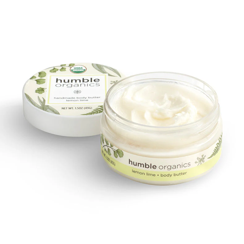 Humble Organics Organic Lemon Lime Body Butter – Energize & Nourish