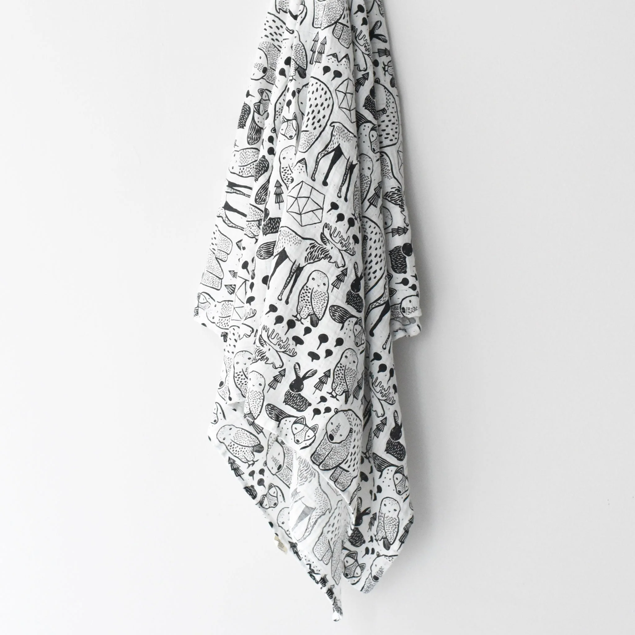 Wee Gallery Organic Muslin Swaddle - Nordic - Image 4