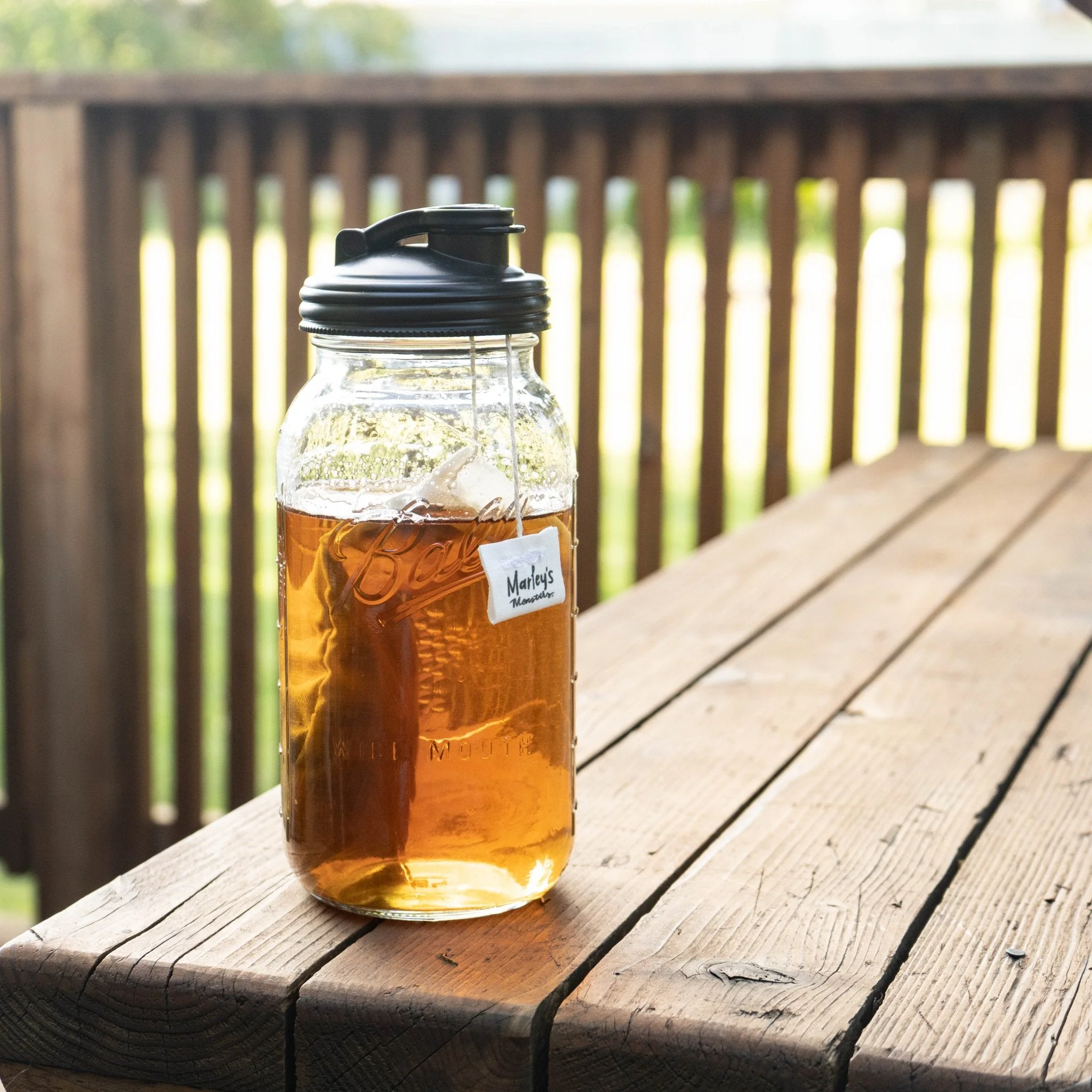 Marley's Monsters Organic Reusable Sun Tea Bags: Organic Linen - Image 3