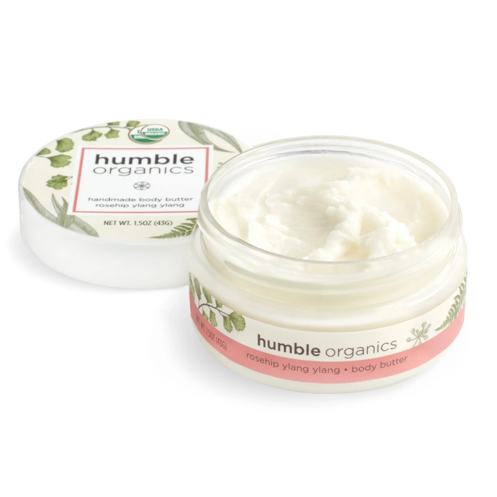 Humble Organics Organic Rosehip Ylang Ylang Body Butter – Exotic & Uplifting Hydration