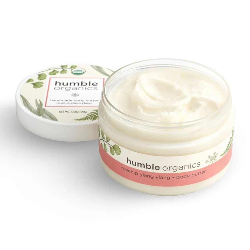 Humble Organics Organic Rosehip Ylang Ylang Body Butter – Exotic & Uplifting Hydration - Image 3