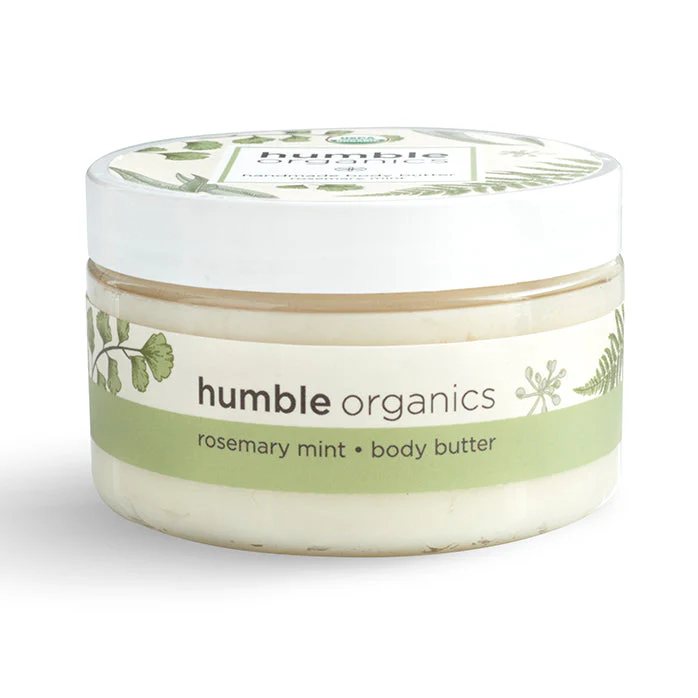 Humble Organics Organic Rosemary Mint Body Butter – Soothing & Nourishing Skincare - Image 4