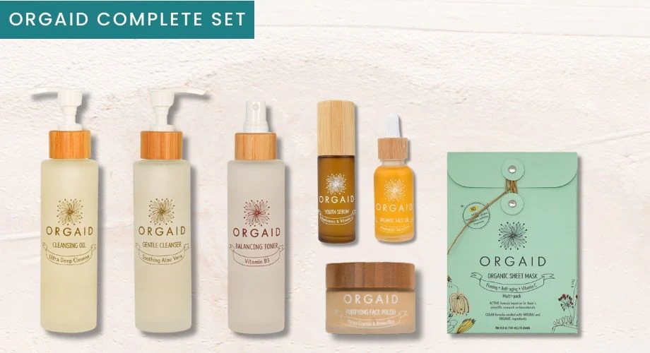 ORGAID Organic Skincare Complete Set - Image 4