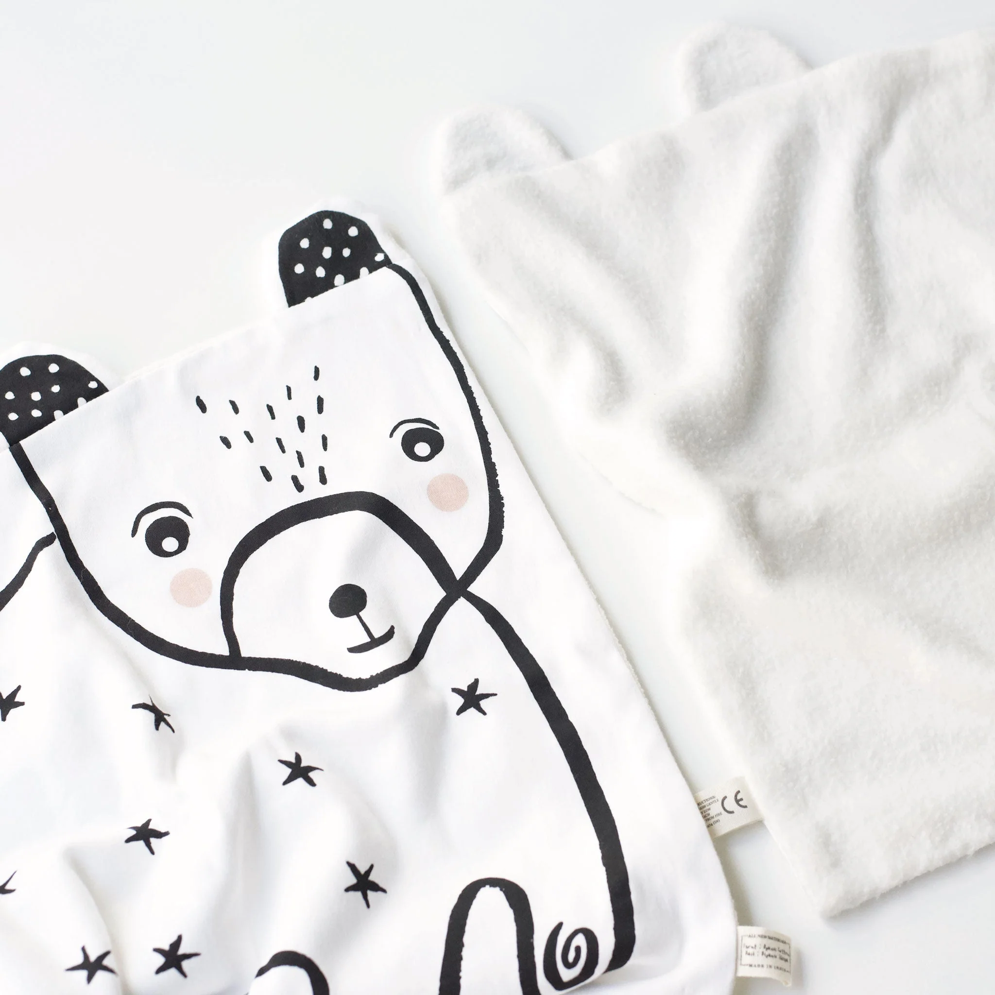 Wee Gallery Organic Snuggle Blanket - Bear - Image 3